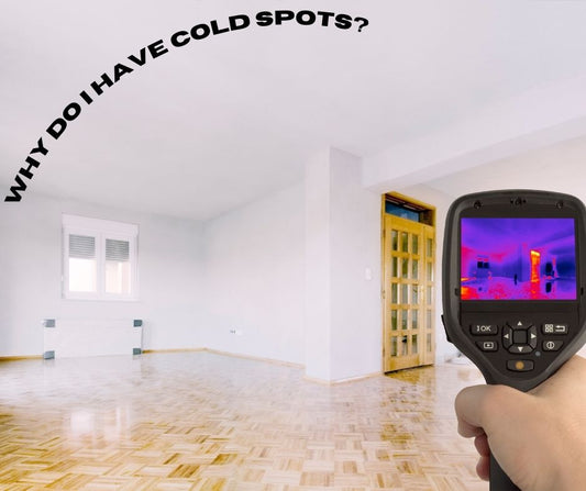 What can cause cold spots in Underfloor Heating?